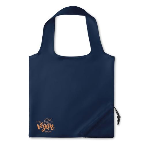 Opvouwbaar tasje blauw