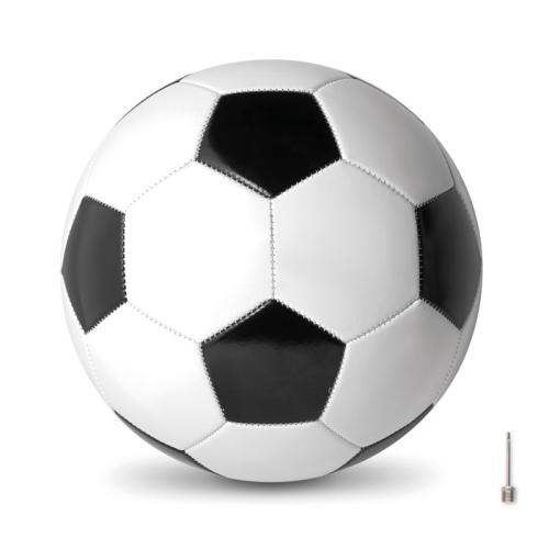 Voetbal PVC wit/zwart