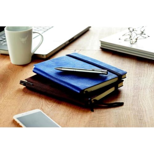 A5 notitieboek Duo color blauw