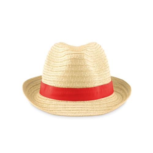 Strohoed Boogie rood