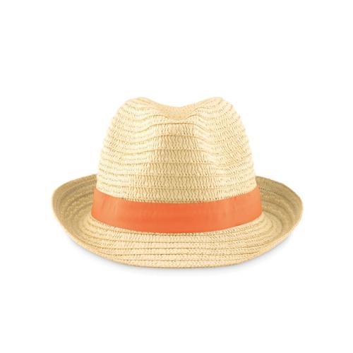 Strohoed Boogie oranje