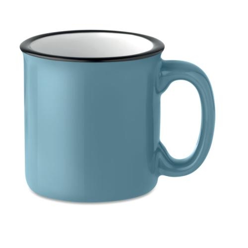 Vintage mok blauw