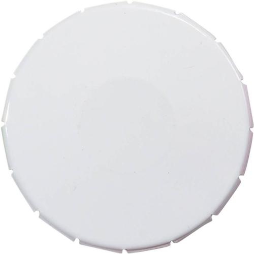 Rond mintblikje wit