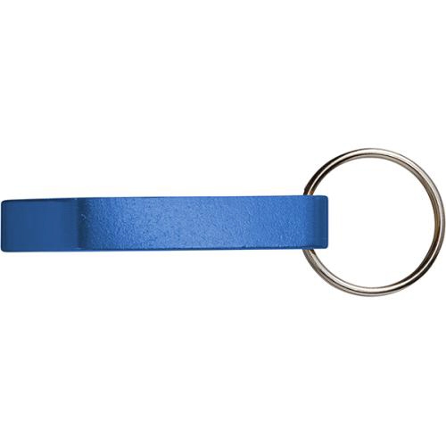 Sleutelhanger flesopener Budget blauw