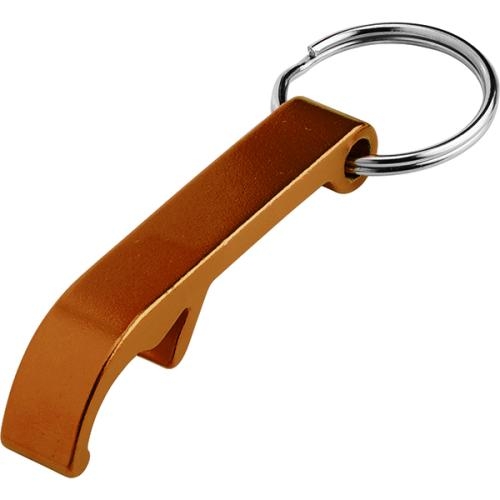 Sleutelhanger flesopener Budget oranje