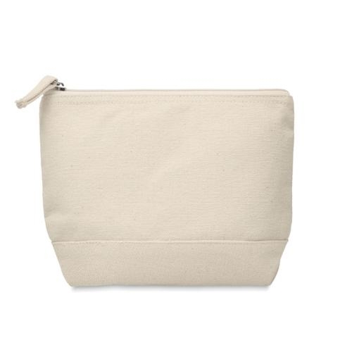 Katoenen toilettas Tess beige