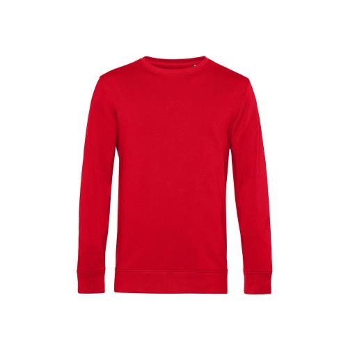 B&C Organic Crew Neck rood,l
