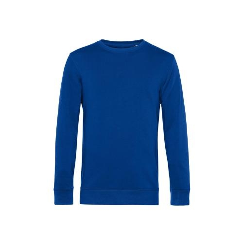 B&C Organic Crew Neck royal,l