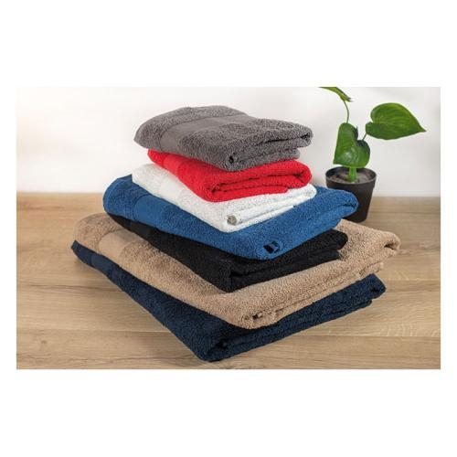 Handdoek organisch 140x70 Perry blauw