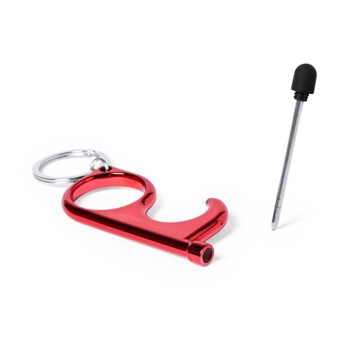 Anti-contact sleutelhanger Cimak zilver