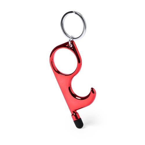 Anti-contact sleutelhanger Cimak zilver