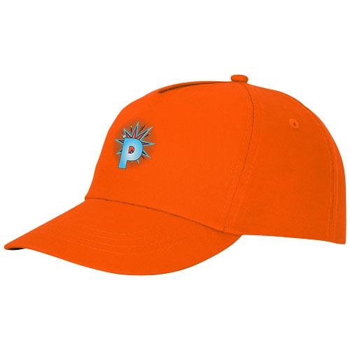 Feniks 5 panel cap oranje