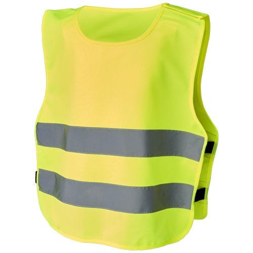 Veiligheidsvest kind 3-6 jaar neon yellow