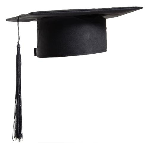 Afstudeerhoed Graduate zwart