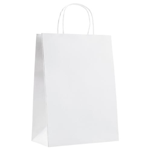Papieren tas groot A3 wit