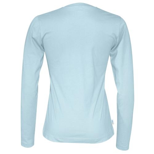 Longsleeve shirt dames lichtblauw,l