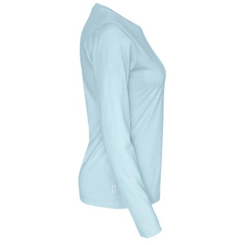 Longsleeve shirt dames lichtblauw,l