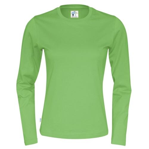 Longsleeve shirt dames groen,l
