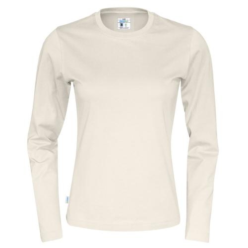 Longsleeve shirt dames ecru,l