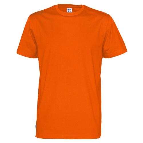 Heren T-shirt ecologisch Fairtrade katoen oranje,l