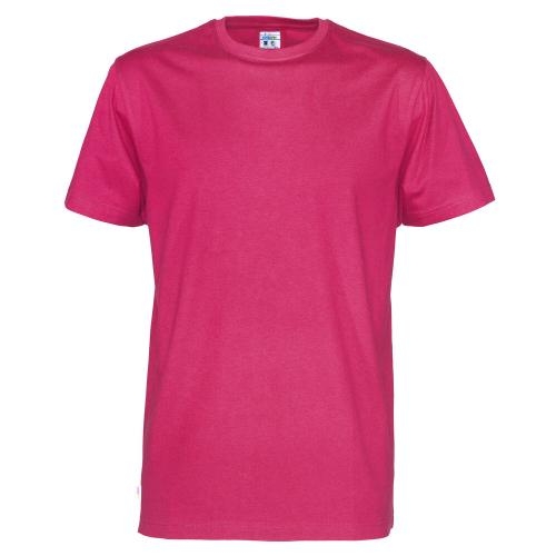 Heren T-shirt ecologisch Fairtrade katoen fuchsia,l