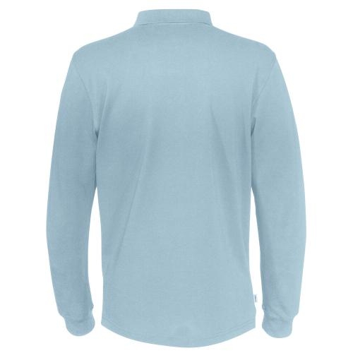 Cottover L/S polo lichtblauw,l