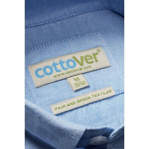 Cottover oxford overhemd wit,36
