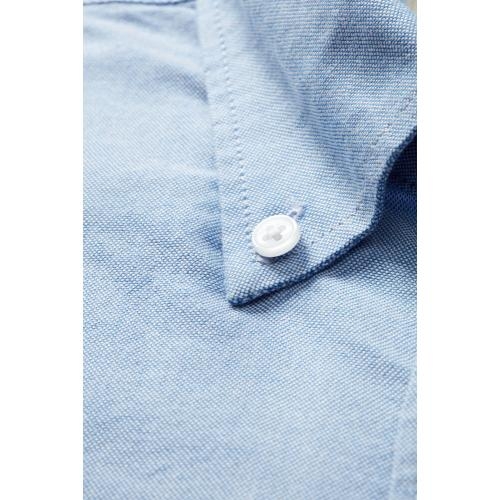 Cottover oxford overhemd wit,36