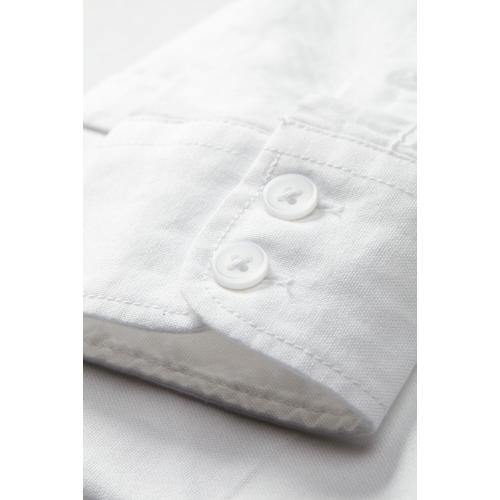 Cottover oxford overhemd wit,36