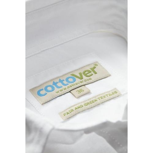 Cottover oxford overhemd wit,36