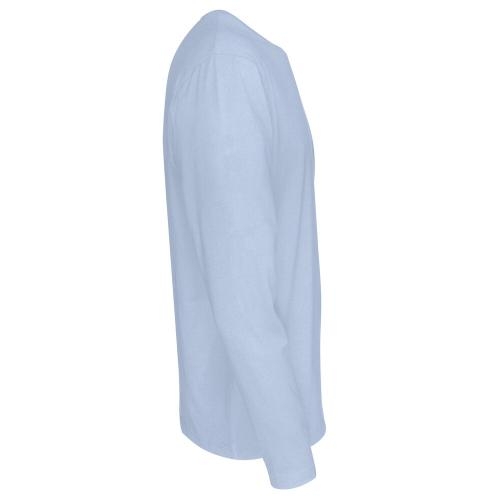 Longsleeve shirt man lichtblauw,l