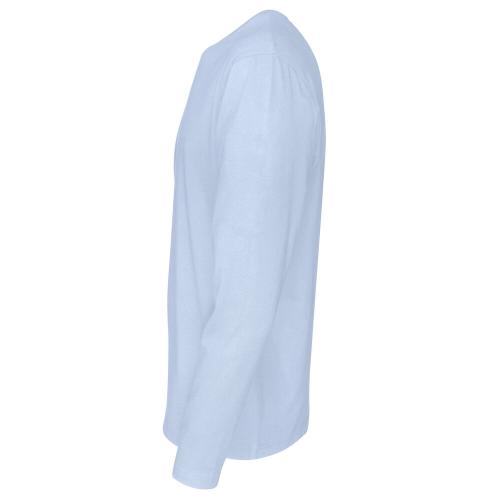 Longsleeve shirt man lichtblauw,l