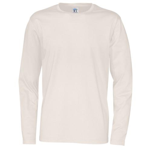 Longsleeve shirt man ecru,l