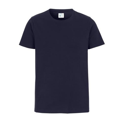 T-shirt ronde nek man slim fit navy,l