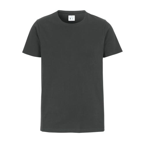 T-shirt ronde nek man slim fit donkergrijs,l