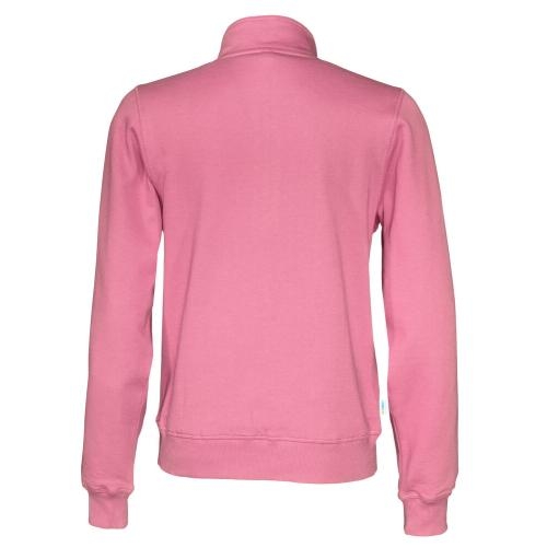 Cottover half zip unisex sweater roze,l