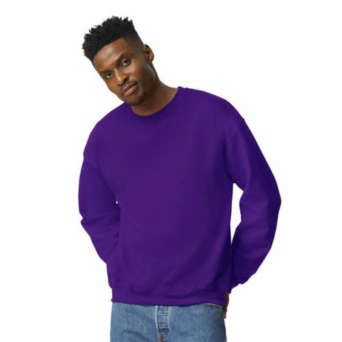 Gildan basic sweater paars,l