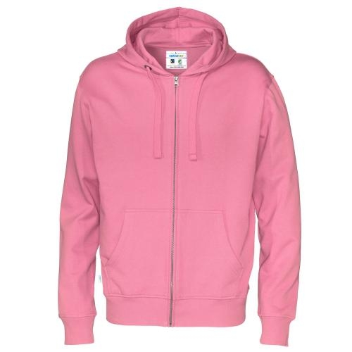 Cottover full zip hoodie heren roze,l