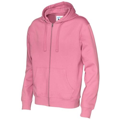 Cottover full zip hoodie heren roze,l