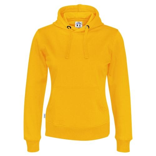 Cottover hoodie dames geel,l