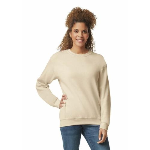 Gildan basic sweater sand,l