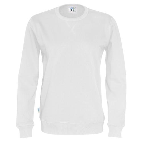 Cottover crew neck unisex wit,l