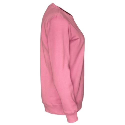 Cottover crew neck unisex roze,l