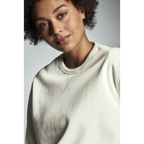 Cottover crew neck unisex roze,l