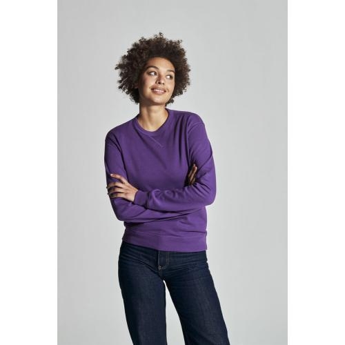 Cottover crew neck unisex roze,l