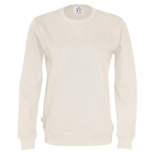 Cottover crew neck unisex ecru,l