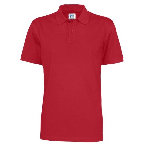 Cottover poloo pique heren rood,l