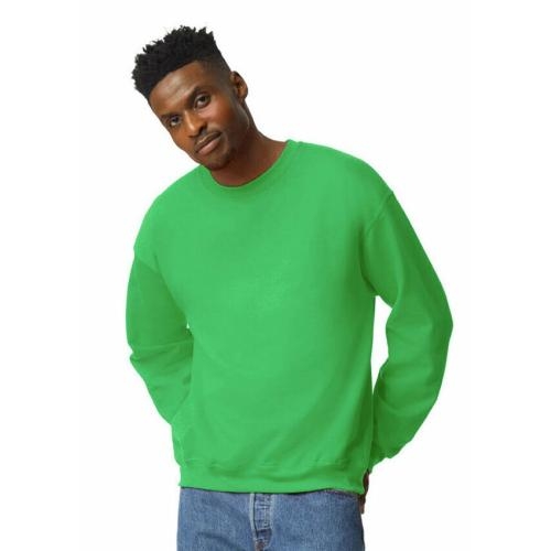 Gildan basic sweater irish green,l