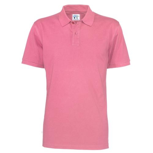 Cottover poloo pique heren roze,l