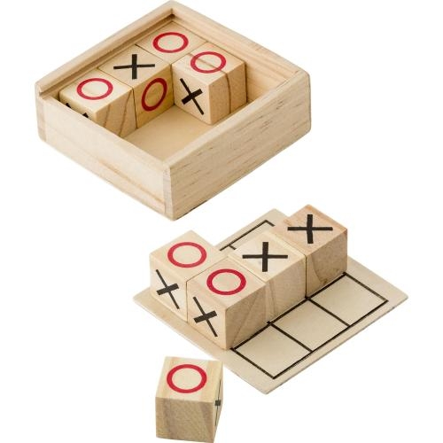Houten boter-kaas-en-eieren bruin